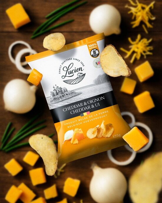 Chips Cheddar & Oignon 125 g